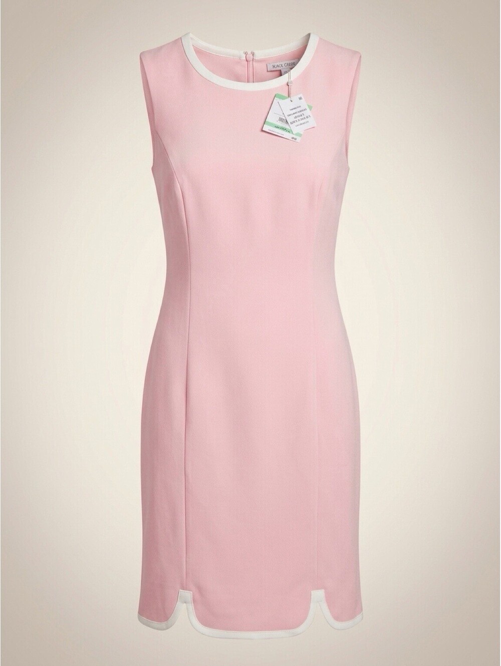 Kasper Women's Stretch Crepe Sheath Dress Size 8